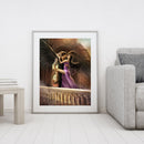 Fallen Angel Lovers Oil Paint By Numbers Drawing DIY Picture for Adults Children