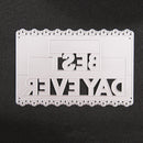 Letters Decoration Cutting Dies Stencil for Scrapbooking Album Embossing Craft