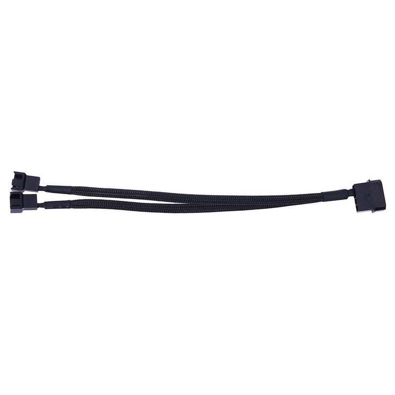 4pin IDE Molex to 2-Port 3Pin/4Pin Cooler Cooling Fan Splitter Power Cable