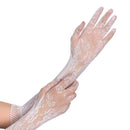 Floral Fancy Dress Gothic Punk Mittens Christmas Halloween Gloves Lace Gloves