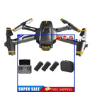 Foldable RC Drone 4K HD Single Camera  FPV Quadcopters with 3 Battery