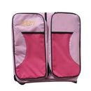 Waterproof Baby Crib Changing Diapers Foldable Mummy Shoulder Bag (Pink)