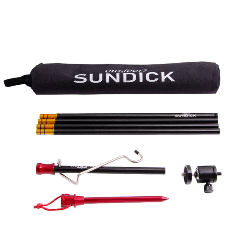Sunsick Outdoor Camp Fishing Folding Lamp Pole Hanging Light Fixed Holder