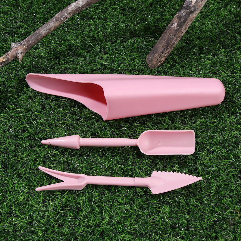 Digging Spoon Gardening Tools Plastic Cup Spade Bucket Shape Soil Shovel