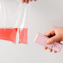 Portable Mini Sealing Household Machine Heat Sealer Plastic Capper (Pink) Newly