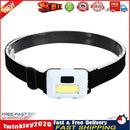 COB LED Waterproof Headlight 3 Modes Outdoor Bike Cycling Camping Headlamp Newly