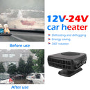 Drinking Car Cooling Heating Fans Dual-Use Electric Car Defroster Defogger Fan