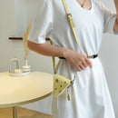 Women Shoulder Bag Cheese Triangle Leather Mini Designer Crossbody Lipstick Bags