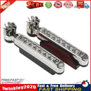 2pcs Wind Powered LED Car Daytime Running Lights Decorative Lamps (White) Newly