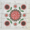 Sunflower Quilting Template Set DIY Acrylic Cutting Sewing Patchwork Art Cr