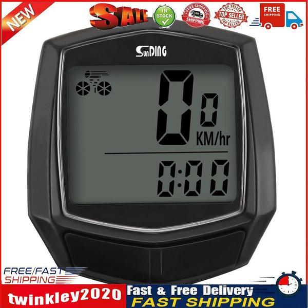 Bicycle Wired Computers Speedometer Waterproof MTB Road Cycling Odometer Newly