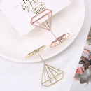 Desktop Decoration Table Numbers Holder Clamps Stand Place Card Photos Clips