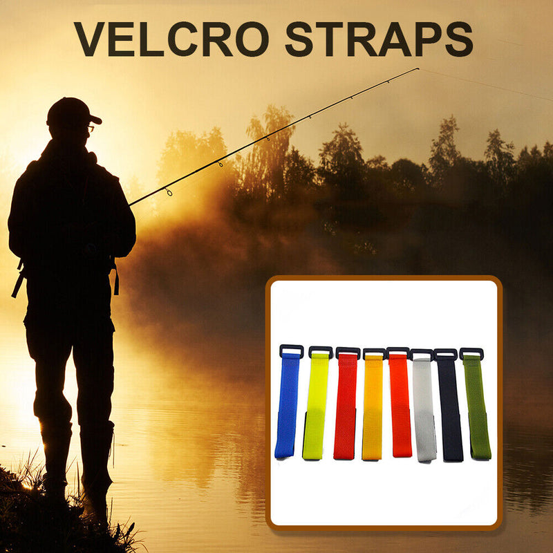 Portable Fishing Pole Wrap Band Ties Holder Outdoor Fishing Tackle Accessorie