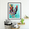 Rooster Portrait Made 40x50cm Oil Paint By Numbers DIY Painting