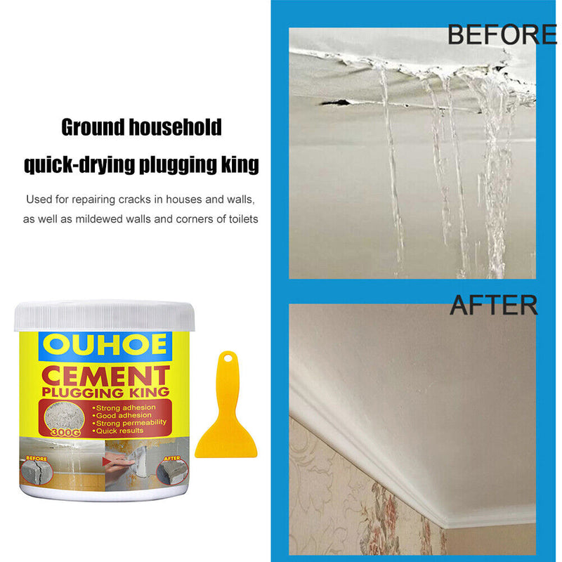 Ground Anti-leakage Agent Cement Crack Repair Quick Drying Glue (300g)