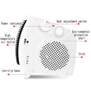 For Home Office Instant Warmer Mini Heating Fan Heat Stove Plug In Heater