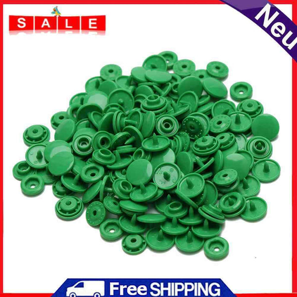 Akaddy 50pcs T5 Push Button Buttons Lock DIY Baby Clothing Push Button (Size