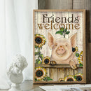 5D DIY Diamond Painting Sunflower Pig Full Drill Rhinestone Mosaic Art Picture