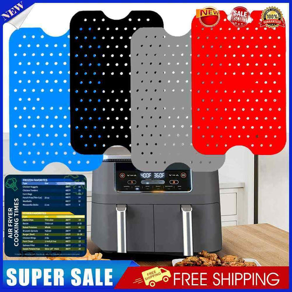 Air Fryer Mat Kitchenware Reusable Silicone Steamer Tray for Home Kitchen B