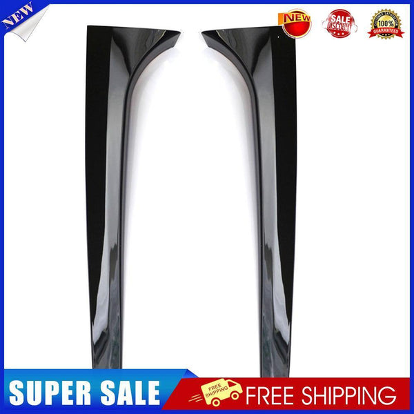 2pcs Car Rear Window Side Spoiler for Skoda Kodiaq 2016-2020 (Bright Black)