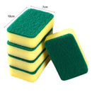 5pcs Scouring Pad Washing Sponge Dish Bowl Pot Pan Cleaner Kitchen Tools Newly