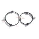 Couple Bracelet Rope Braided Bracelet Rope Alloy Lover  Friendship Bracelet
