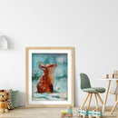 5D DIY Full Round Drill Diamond Painting Kit Lovely Animal Wall Art Craft Gif
