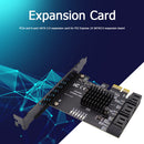 6-Port SATA III PCIe Expansion Card 6Gbps SATA to PCI-e 1X Controller w/ Bracket