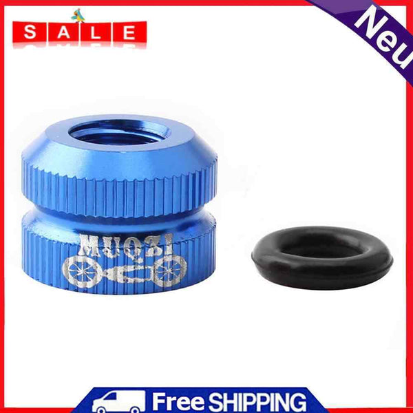 Replacement Vacuum Tire Nozzle Nut for Bicycle Cycling Inner Tube Valve Lock Cap