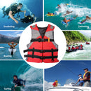 Adults Floating Jacket Lightweight Life Vest for Fishing Swimming (Red) Newly