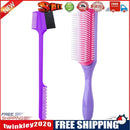 Rib Comb Edge Brush Set Double-Headed Eyebrow Brushes Hair Styling Tools