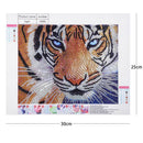 5D DIY Special Shaped Diamond Painting Tiger Cross Stitch Embroidery Mosaic