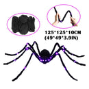 Halloween Decoration Black Spider Haunted House Prop Indoor Outdoor Giant Decor`