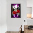 5D DIY Diamond Painting Rose Dove Full Round Drill Mosaic Art Home Decorations