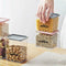 132Pcs Kitchen Pantry Labels Transparent Waterproof Labels DIY Jar Stickers