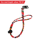 #A Boho Face Cover Lanyard Glasses Anti-falling Holder Rope for Adults Kids Hat