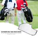 Outdoor Golf Bag Cover PVC Waterproof Dustproof Transparent Golf Rain Cover