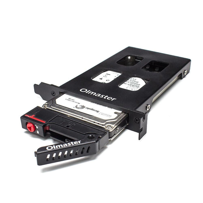 MR-9100 PCI Hard Drive Mobile Rack Internal 2.5 inch SATA HDD SSD Enclosure