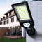 Solar Powered Wall Lamp Waterproof PIR Motion Sensor Outdoor Yard Light (C)