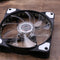 PC Computer 33 LED 120mm Silent Computer Case Heatsink Cooler Fan(White) Newly