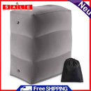 Inflatable Foot Rest Pad Portable Travel Sleeping Footrest Pillow for Car Plane
