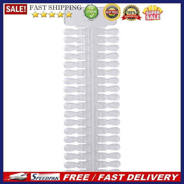 36pcs Removable Nail Art Display Board Rack Detachable False Nail Tips Color