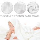 Cotton White Bath Towels Ultra Soft Machine Washable Hotel Spa Quality Towel