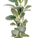 Christmas Rabbit Ear Leaf Vines Plant Decoration Plants Faux Long Flocking