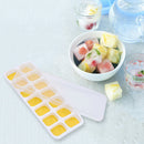 14 Grids Silicone Ice Cube Tray Summer DIY Homemade Ice Cube Mold (Yellow) Newly