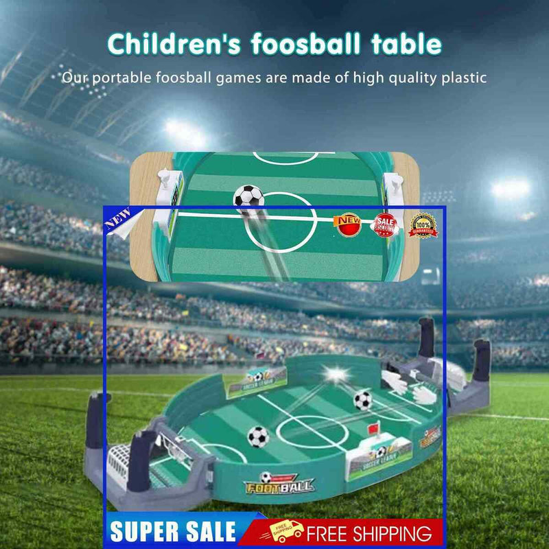 #A Portable Two-player Battle Soccer Table Mini Table Soccer Sports for Kids Adu