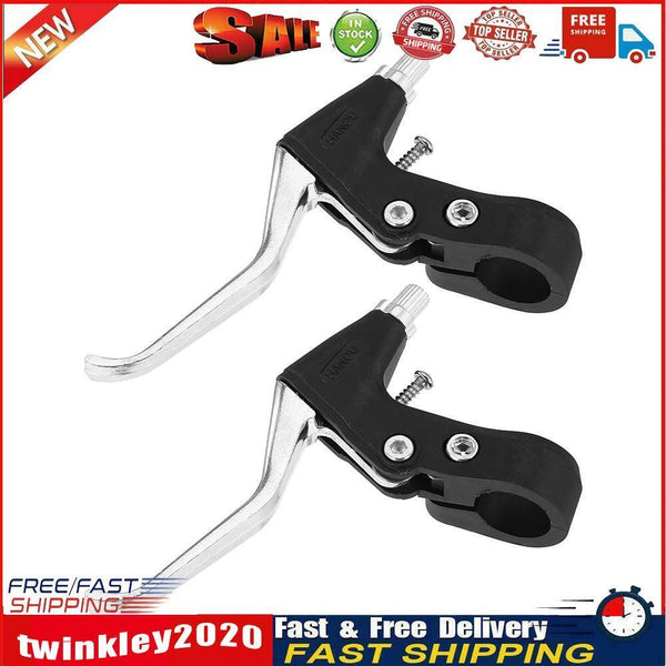 1pair MTB Mountain Bike Folding Aluminum Brake Handle Levers Handlebar Newly