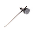 Drum Pedal Beater for Bass Aluminum Alloy Hammer with Felt Head (Black)