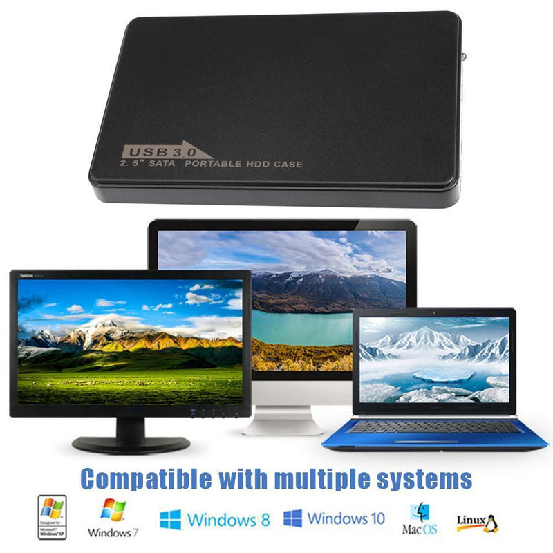 2.5 inch External HDD High Speed USB Micro B to USB 3.0 Plastic Hard Disk Drive