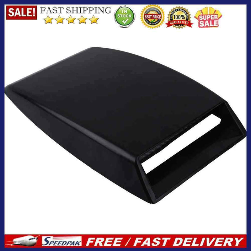 Car Decorative Air Flow Intake Scoop Bonnet Simulation Vent Cover Hood (1)